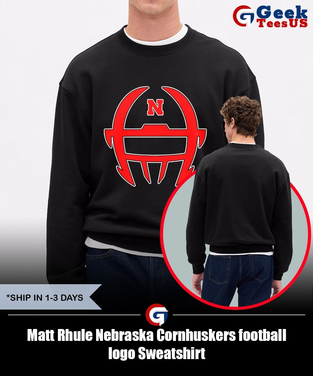 Matt Rhule Nebraska Cornhuskers football logo shirt