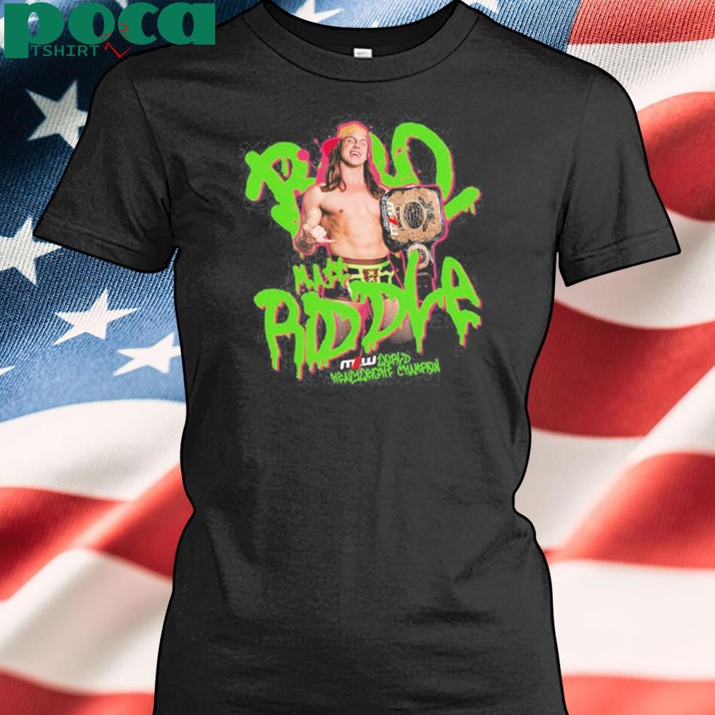 Matt Riddle World Heavyweight Champion New T-Shirt