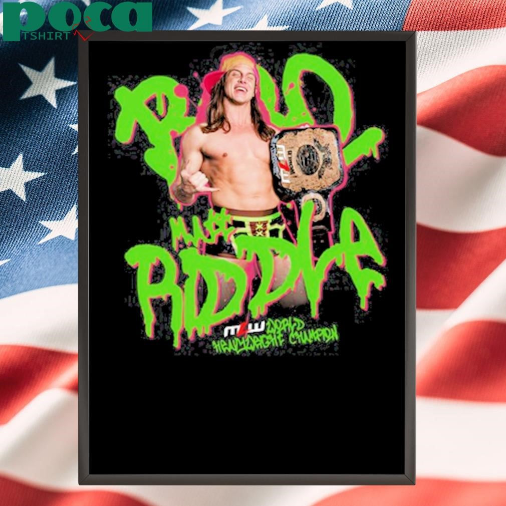 Matt Riddle World Heavyweight Champion New T-Shirt