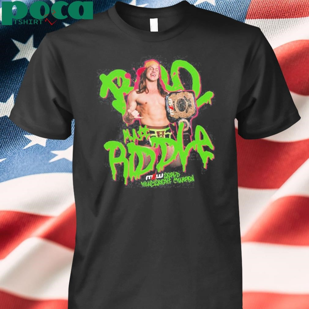 Matt Riddle World Heavyweight Champion New T-Shirt