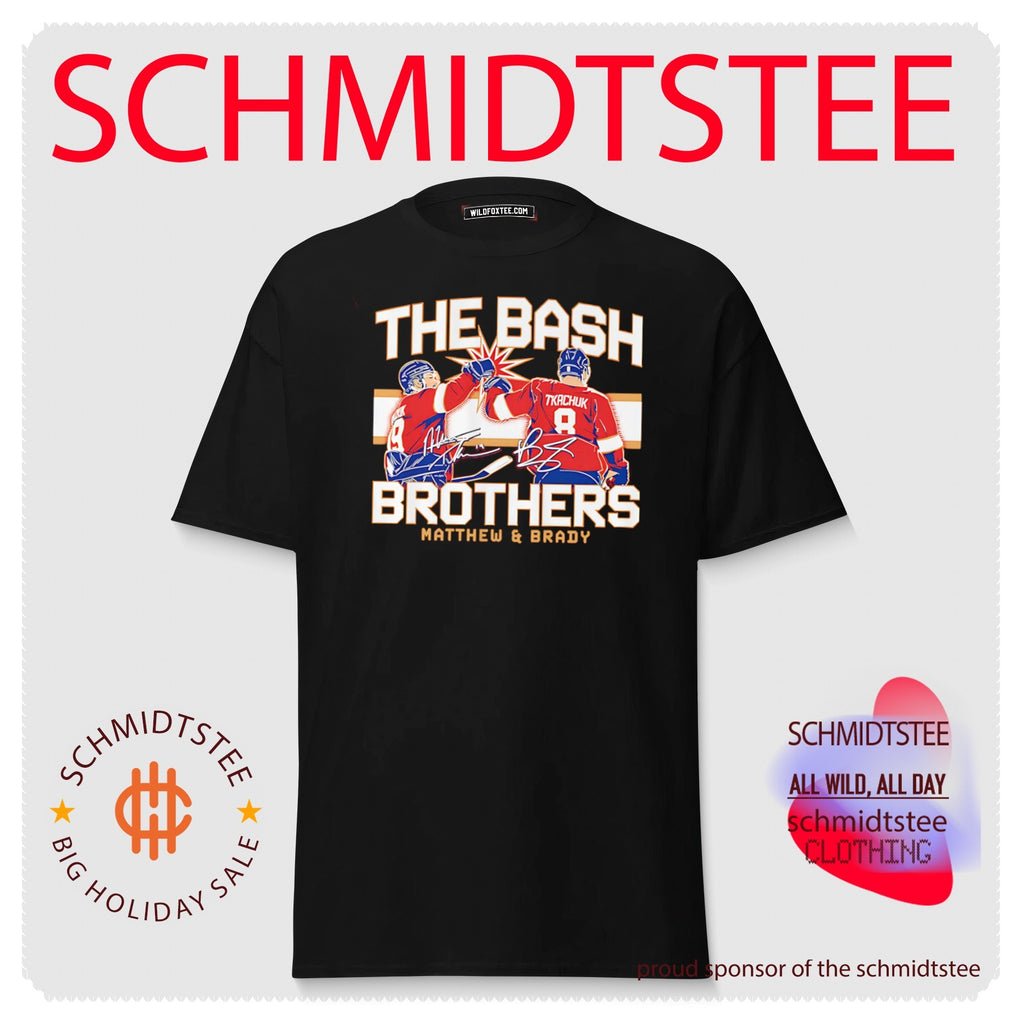 Matthew and Brady Tkachuk The Bash Brothers 2026 Stanley Cup Champions shirt