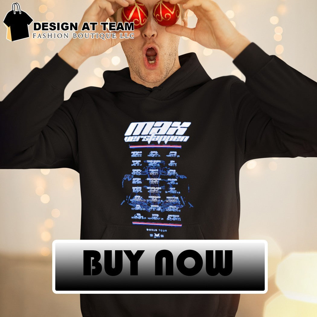 Max Verstappen 2026 World Tour MV3 shirt