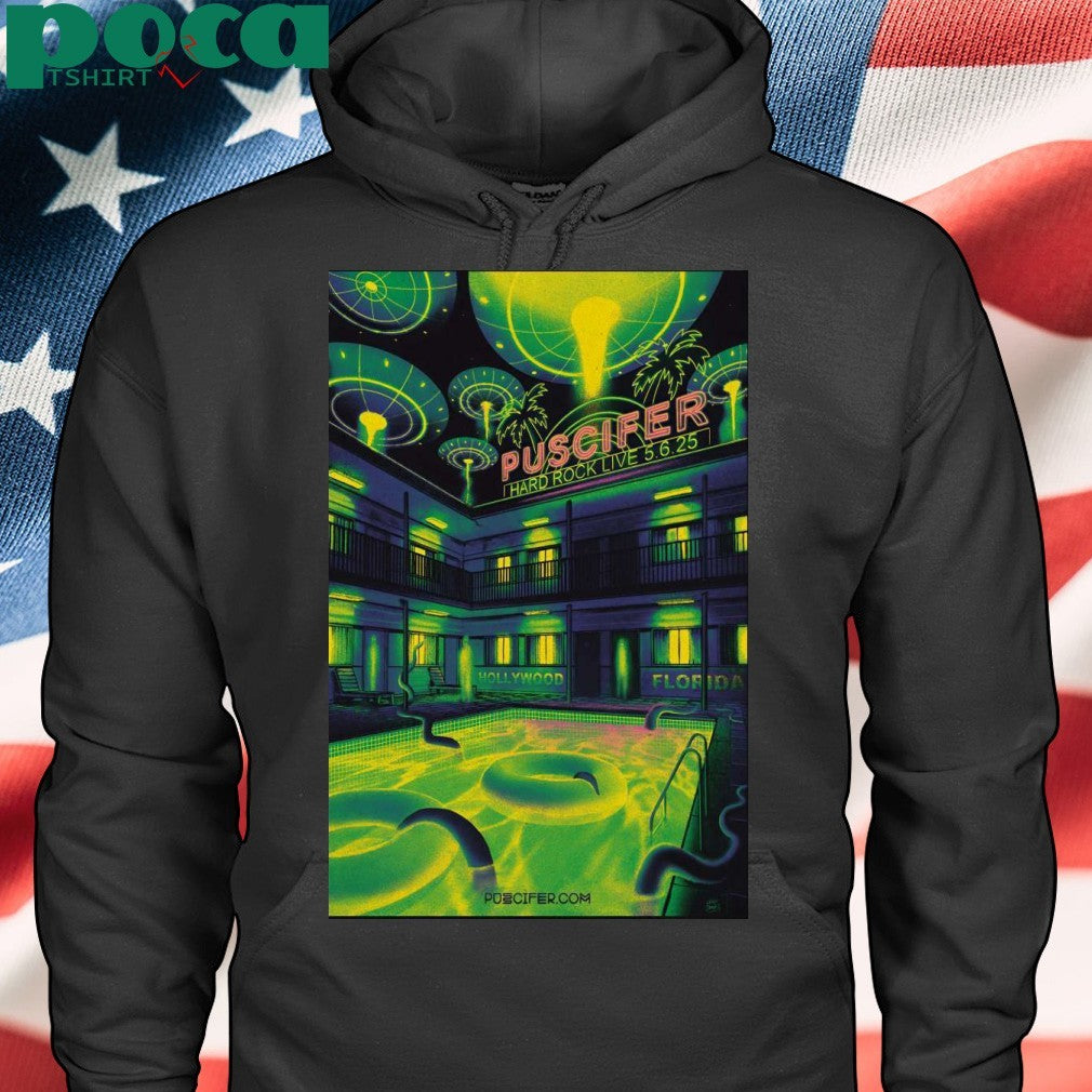 May 6 2025 Hard Rock Live Hollywood FL Puscifer Poster Shirt