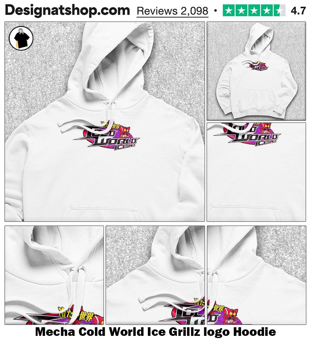 Mecha Cold World Ice Grillz logo shirt