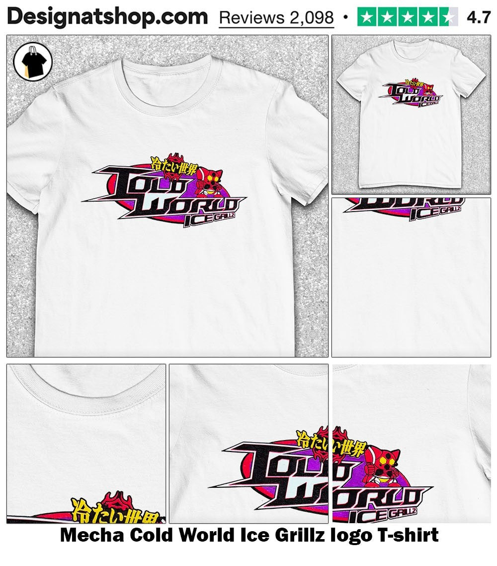 Mecha Cold World Ice Grillz logo shirt