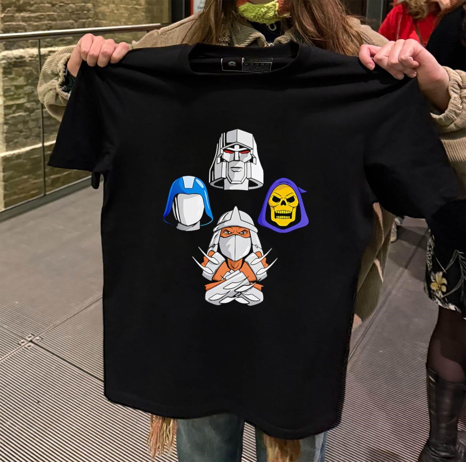 Megatron Cobra Commander Skeletor Shredder 80s Cartoon shirt