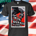 Melvins And Napalm Death Nashville TN 5-17-2025 Poster shirt