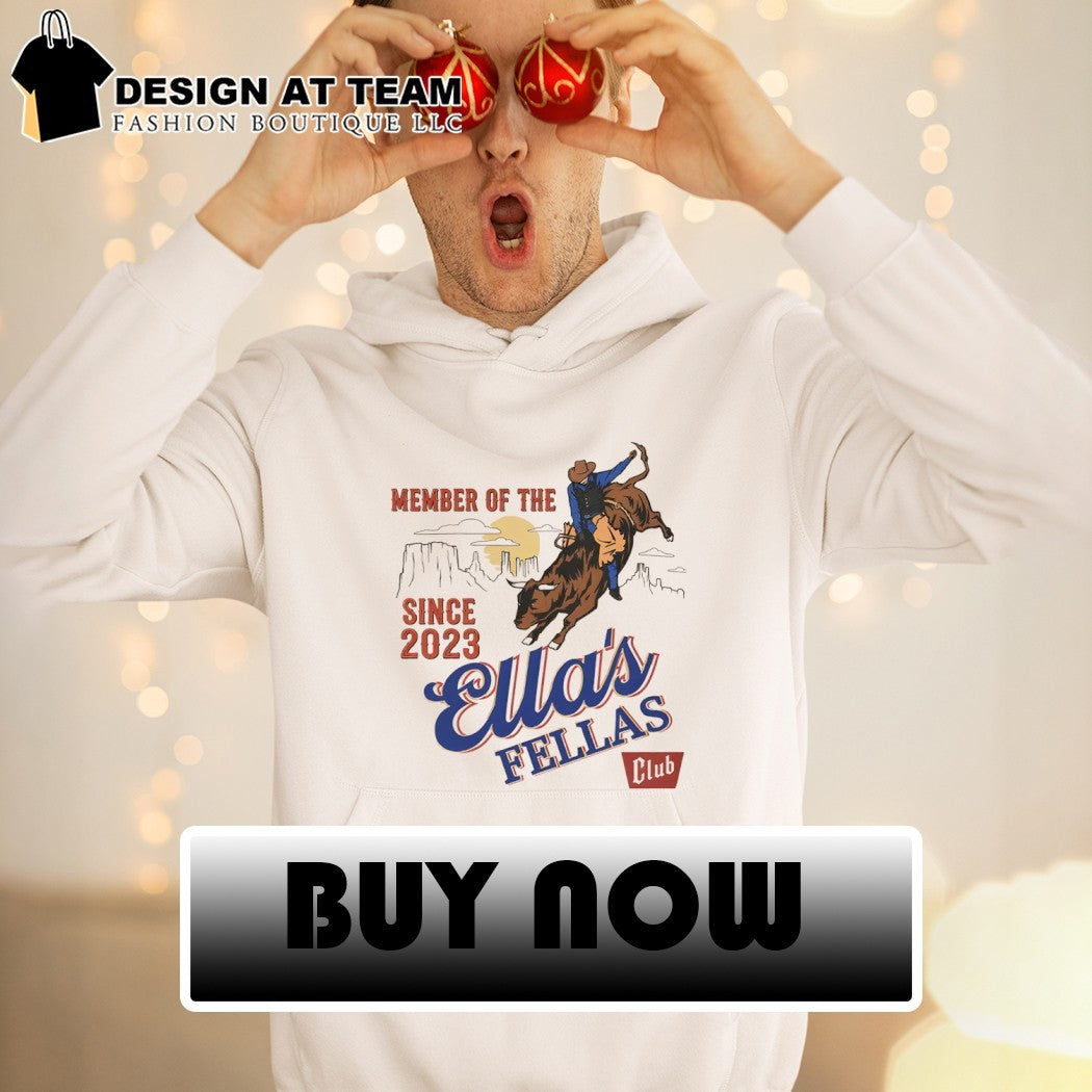 Member of the Ella’s Fellas Club Vintage Western Concert Graphic shirt