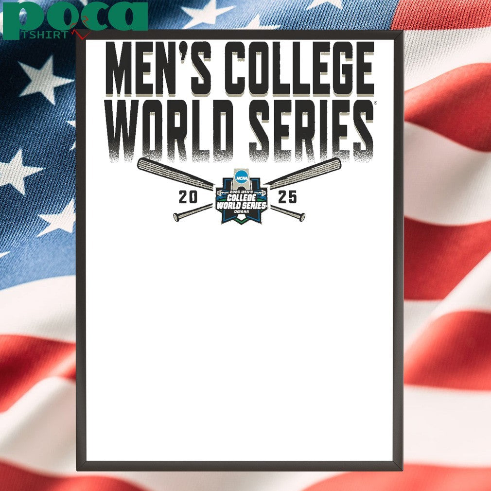 Men’s Heather Gray 2025 NCAA Baseball Selection Show T-Shirt