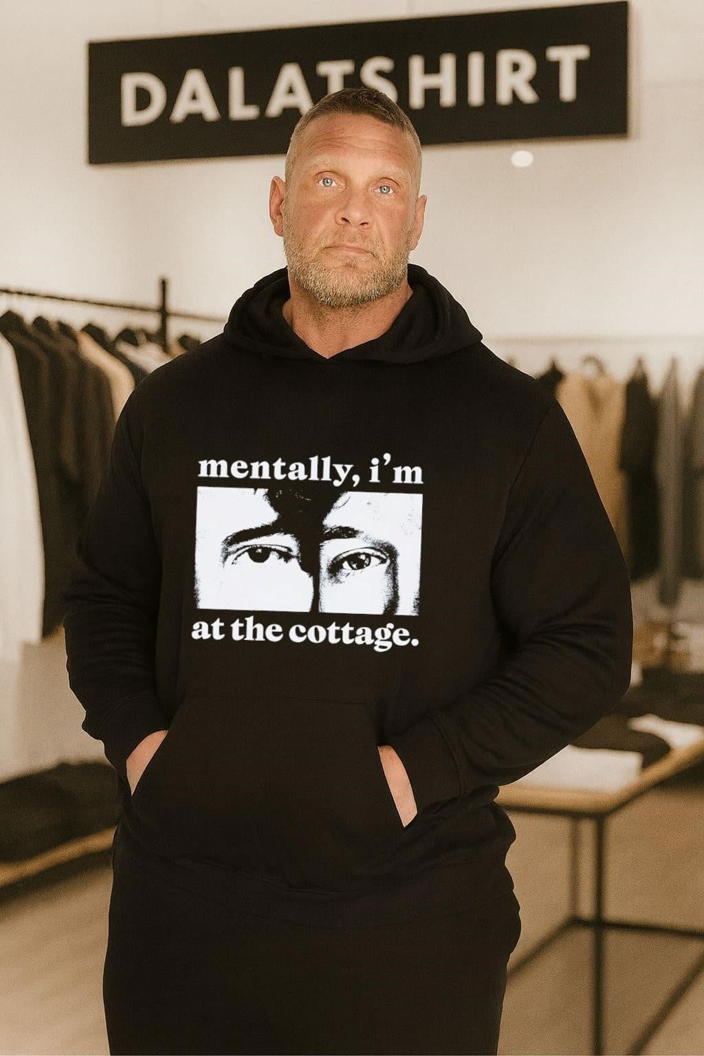 Mentally I’m At The Cottage Close Up Eyes shirt