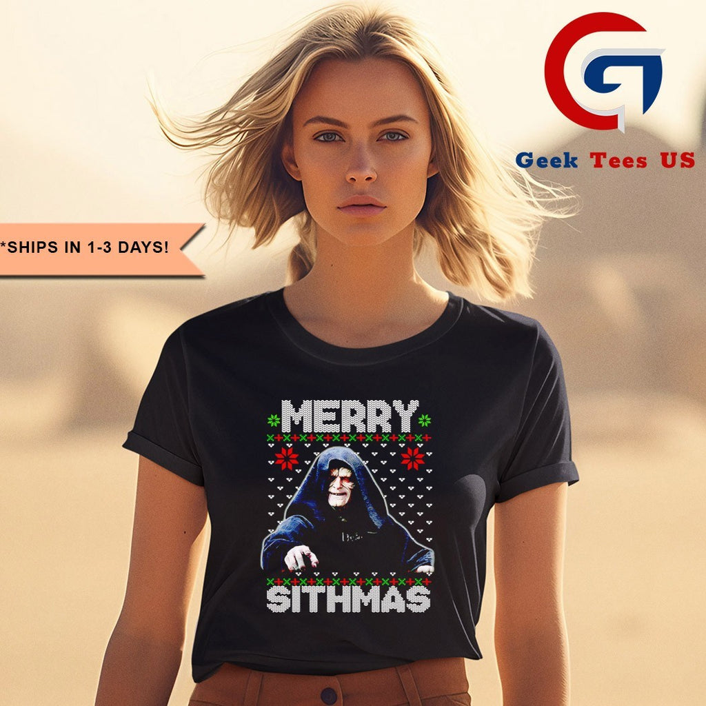 Merry Sithmas The Emperor ugly Christmas shirt