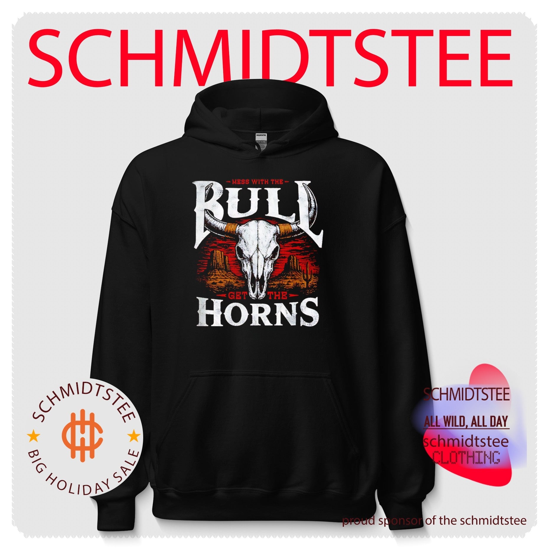 Mess with the Bull Get the Horns Shield Republic shirt