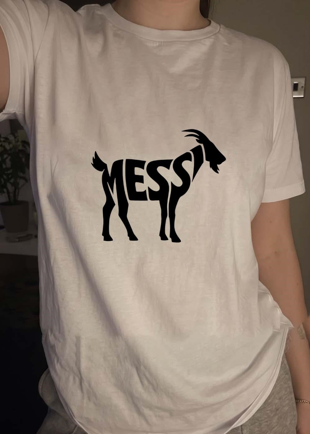 Messi the goat Signature T-Shirt