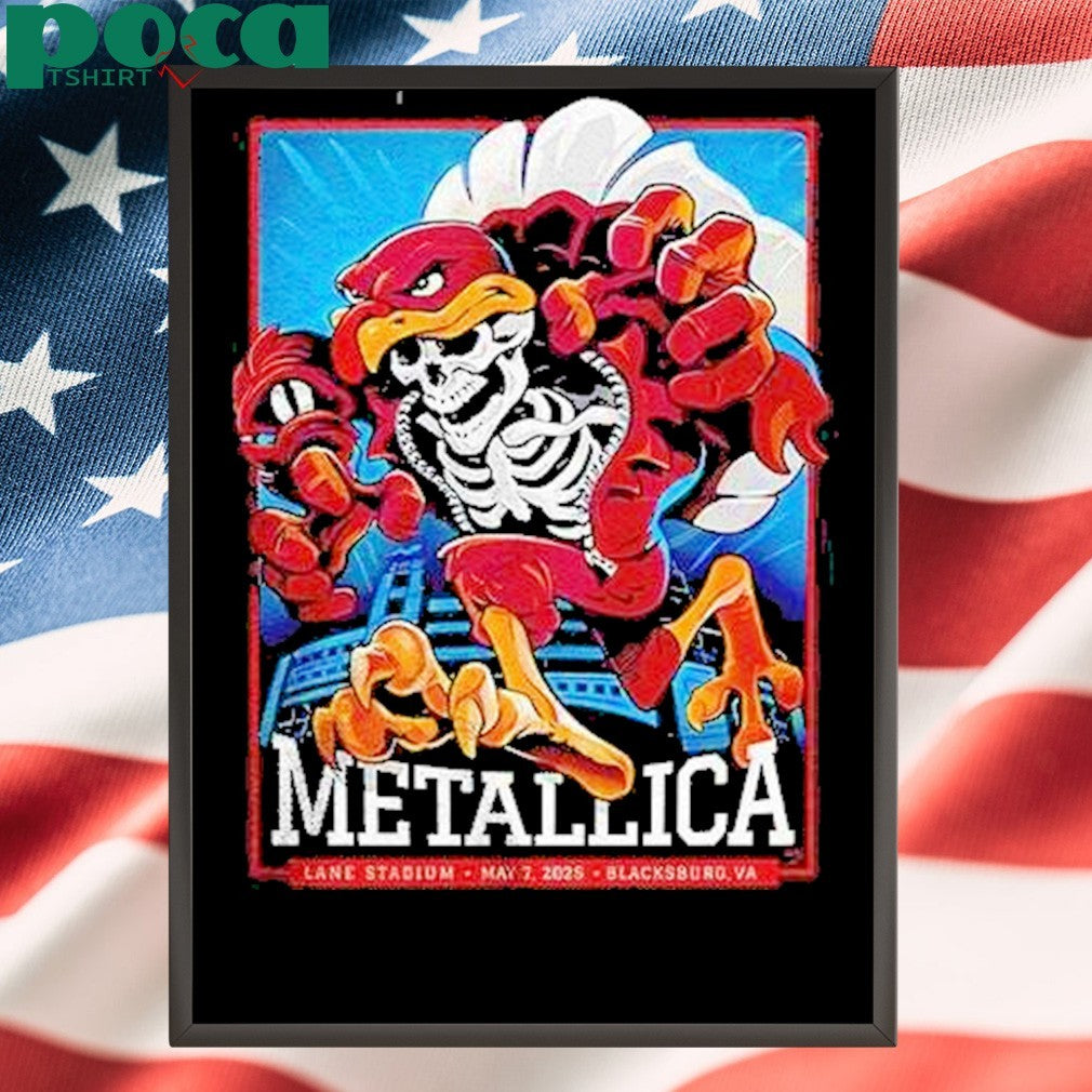 Metallica Lane Stadium May 7 2025 Shirt