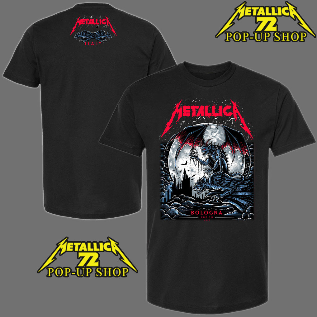 Metallica M72 Bologna 2026 Art by Keith Stanley T-Shirt