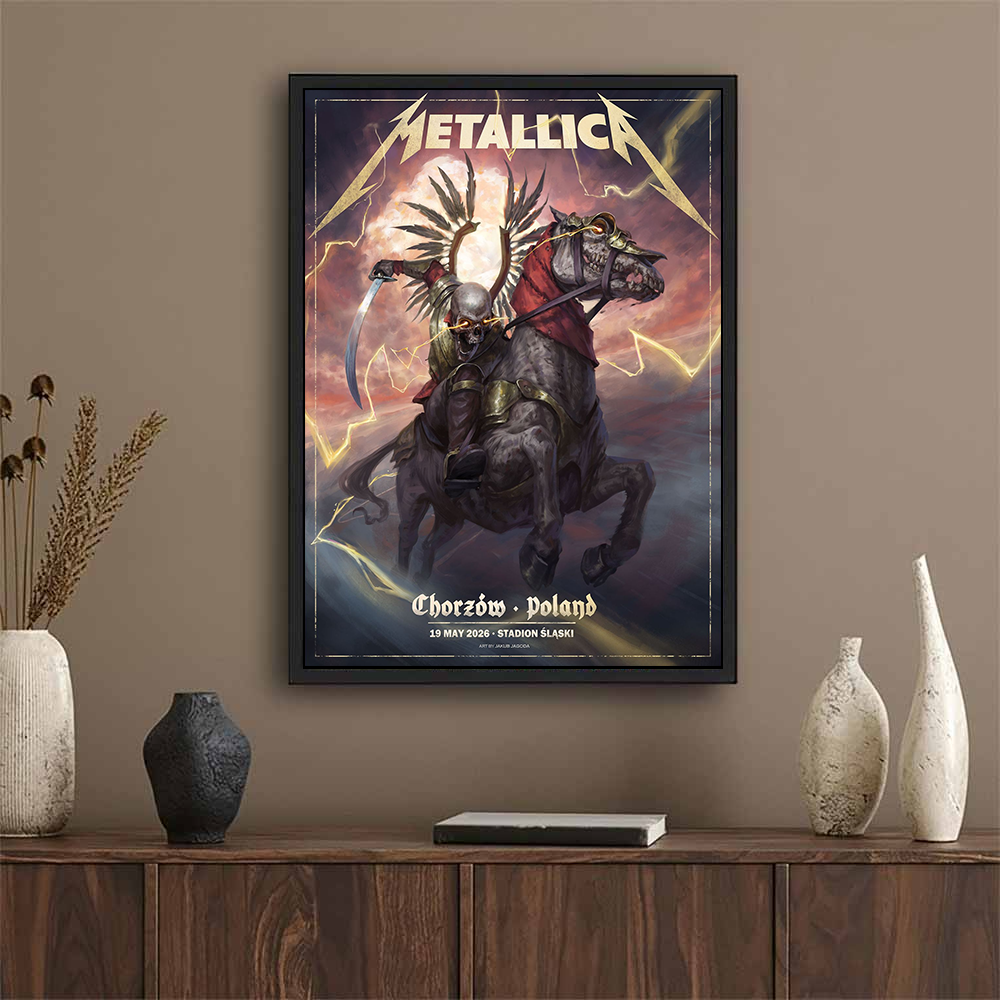 Metallica Chorzów, Poland May 19, 2026 Stadion Śląski by Jakub Jagado Poster