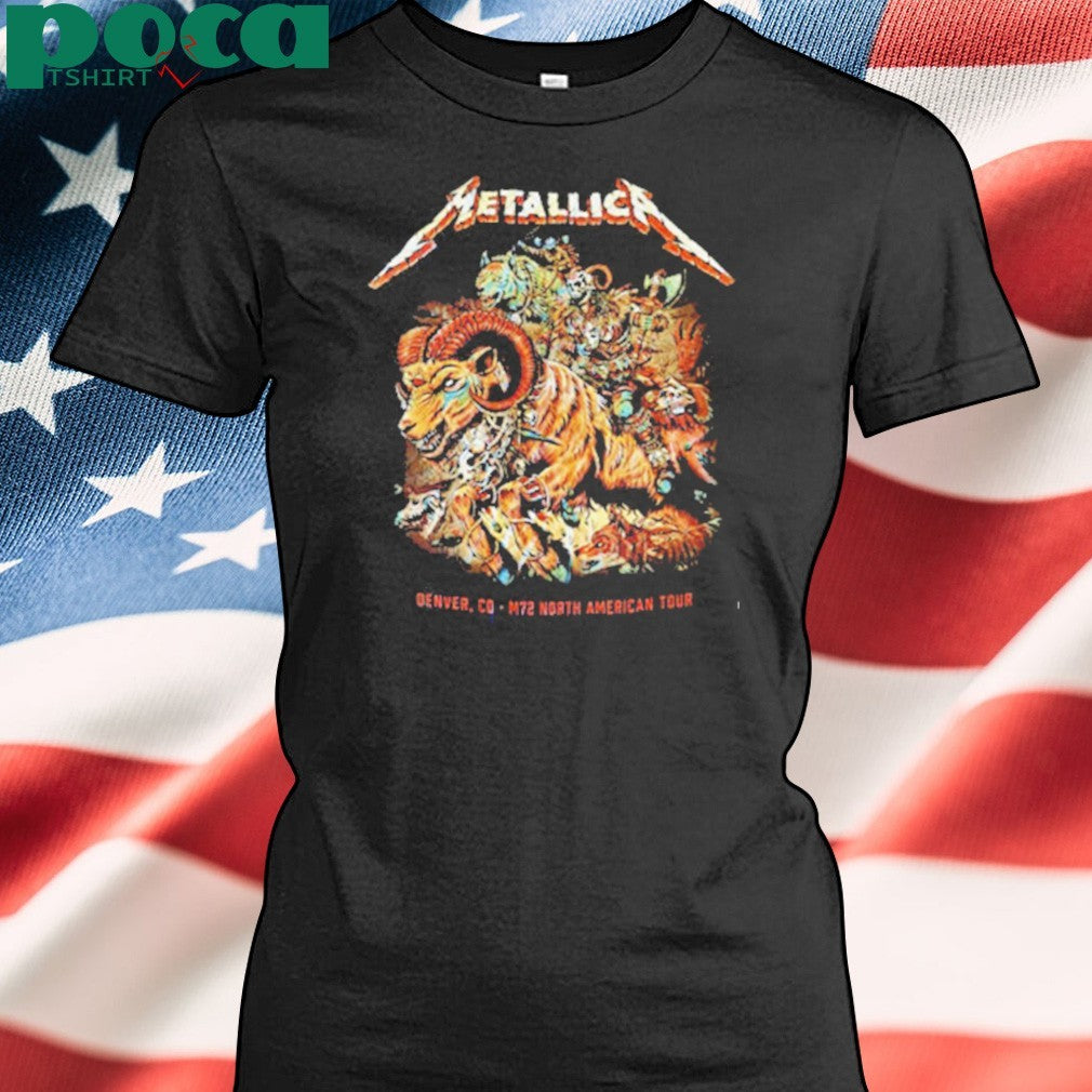 Metallica M72 Denver 2025 Night 2 At Empower Field At Mile High On June 29 2025 Unisex T-Shirt