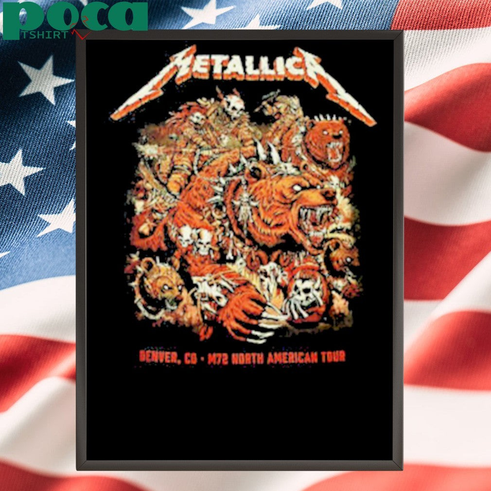 Metallica M72 Denver Exclusive Tee 2 Nights In Denver Colorado On June 27-29 2025 At Empower Field At Mile High Unisex T-Shirt