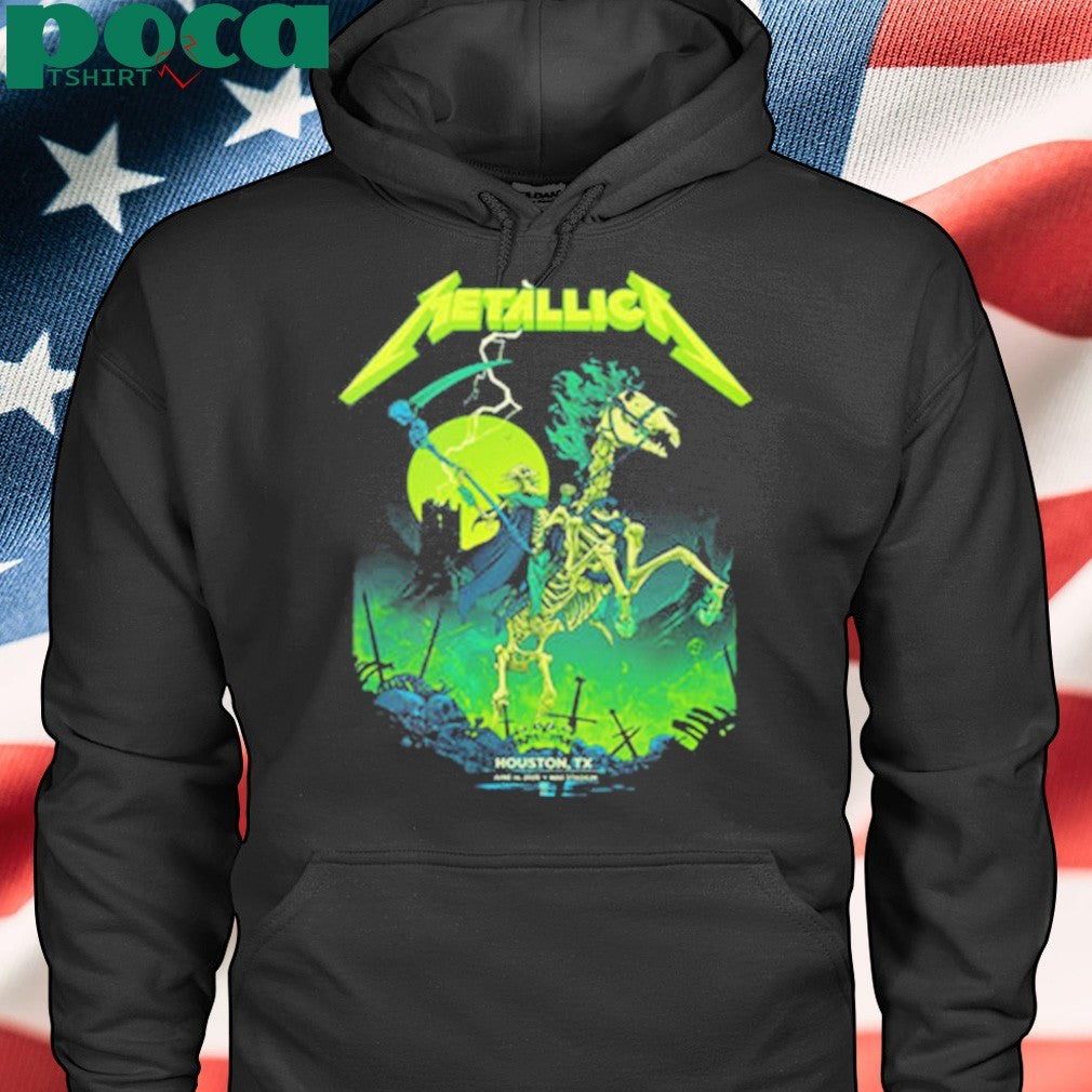 Metallica M72 Houston Poster Tonight At NRG Stadium On June 14 2025 In Houston Texas shirt