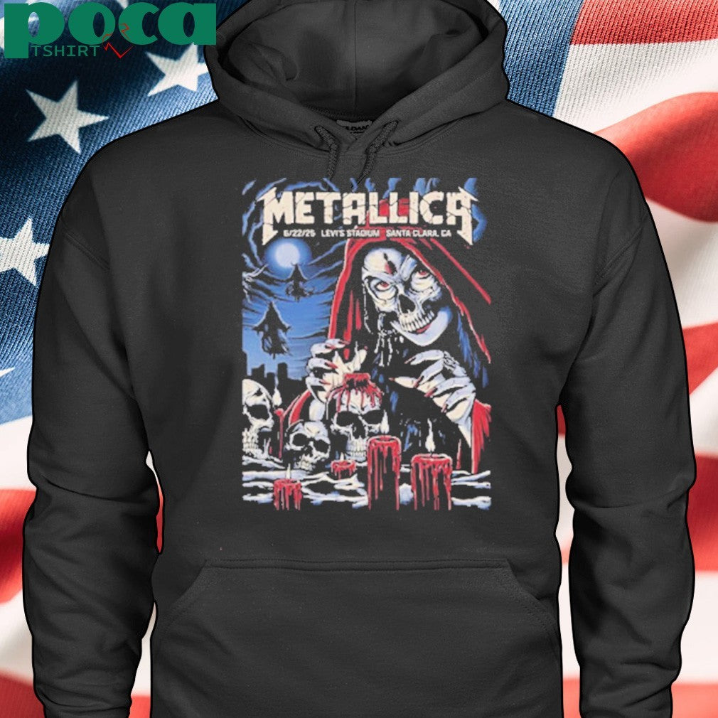 Metallica M72 Santa Clara Merchandise Tee Night 2 At Levi’s Stadium On June 22 2025 In California North America Tour Unisex T-Shirt
