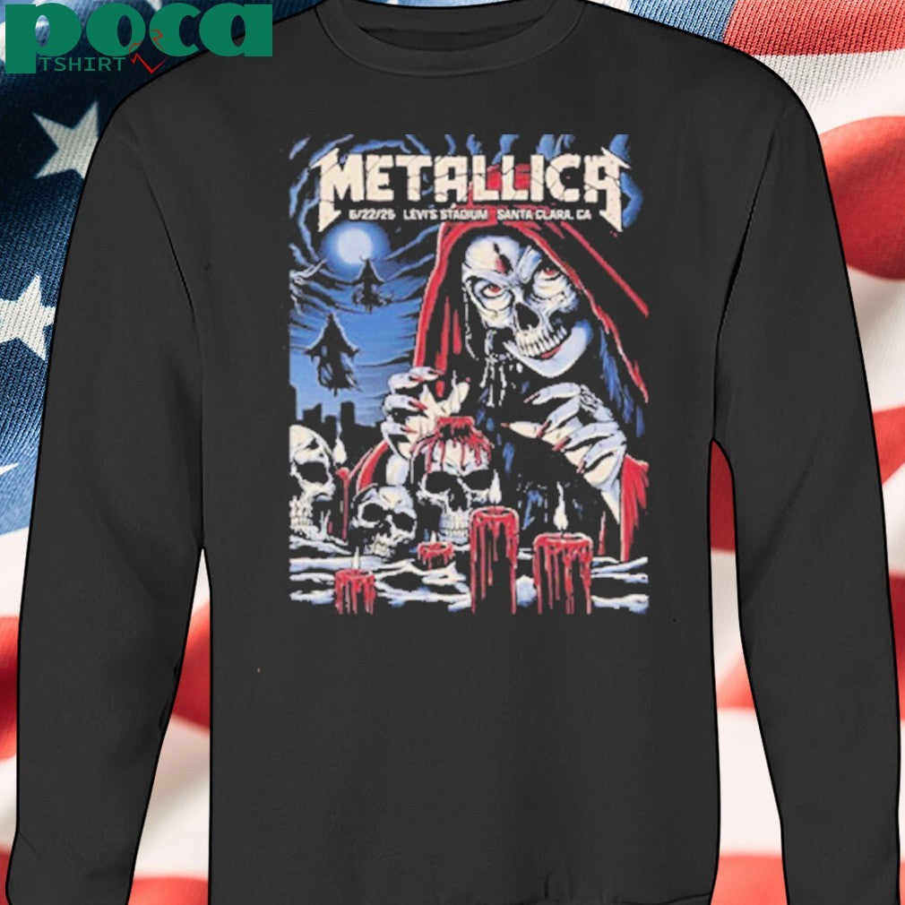 Metallica M72 Santa Clara Merchandise Tee Night 2 At Levi’s Stadium On June 22 2025 In California North America Tour Unisex T-Shirt