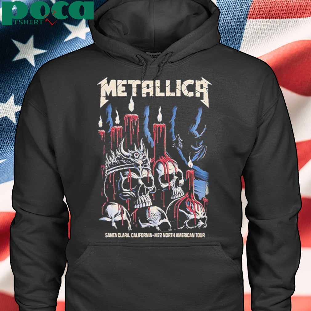 Metallica M72 Santa Clara Night 1 Merchandise Tee On June 20 In Santa Clara California At Levi’s Stadium M72 North American Tour 2025 Unisex T-Shirt