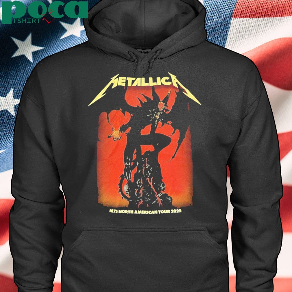 Metallica M72 Santa Clara Pop-Up Shop Merch Tee In Santa Clara California At Levis Stadium On June 20 And 22 Tour 2025 T-Shirt