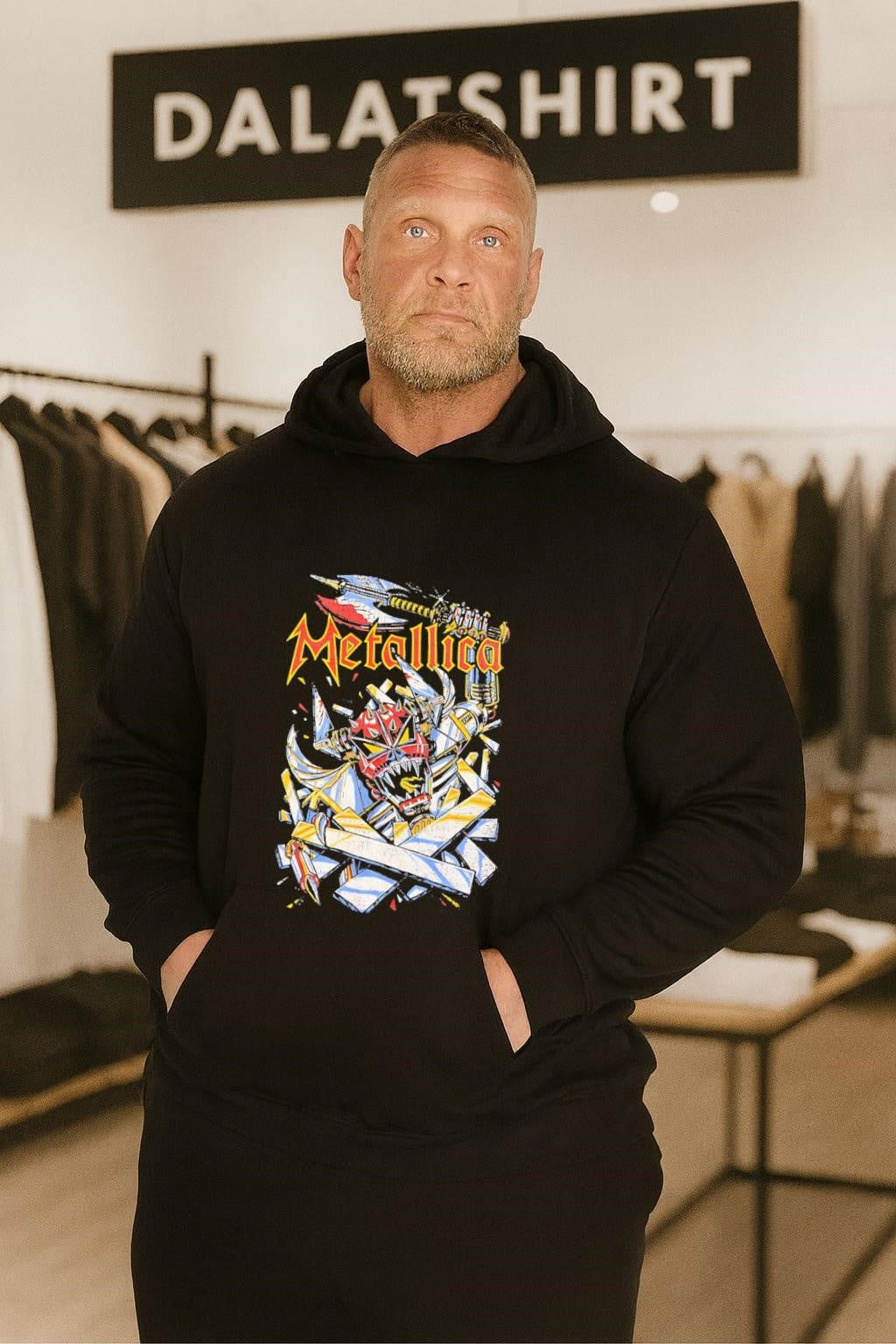 Metallica Skeleton Robot retro shirt