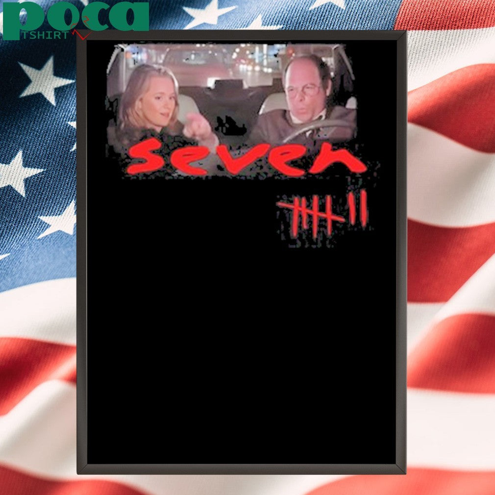 Methsyndicate Seven X Seinfeld Movie Spoof T-Shirt