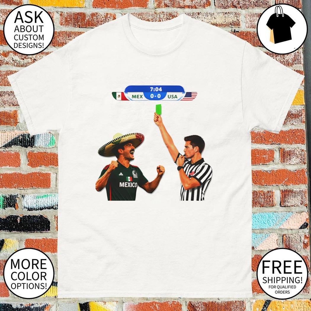 Mexico 0-0 USA Green Card World Cup 2026 shirt