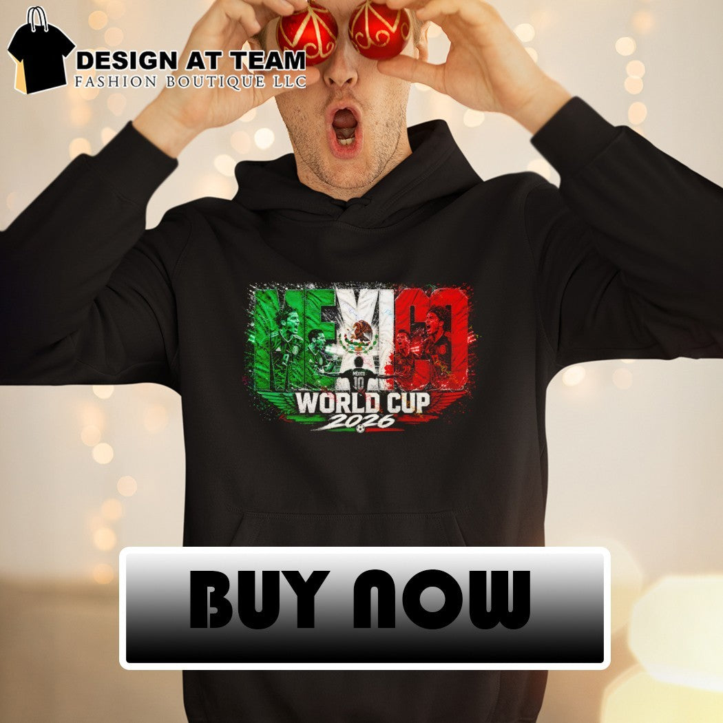 Mexico Soccer World Cup 2026 Mexican flag shirt