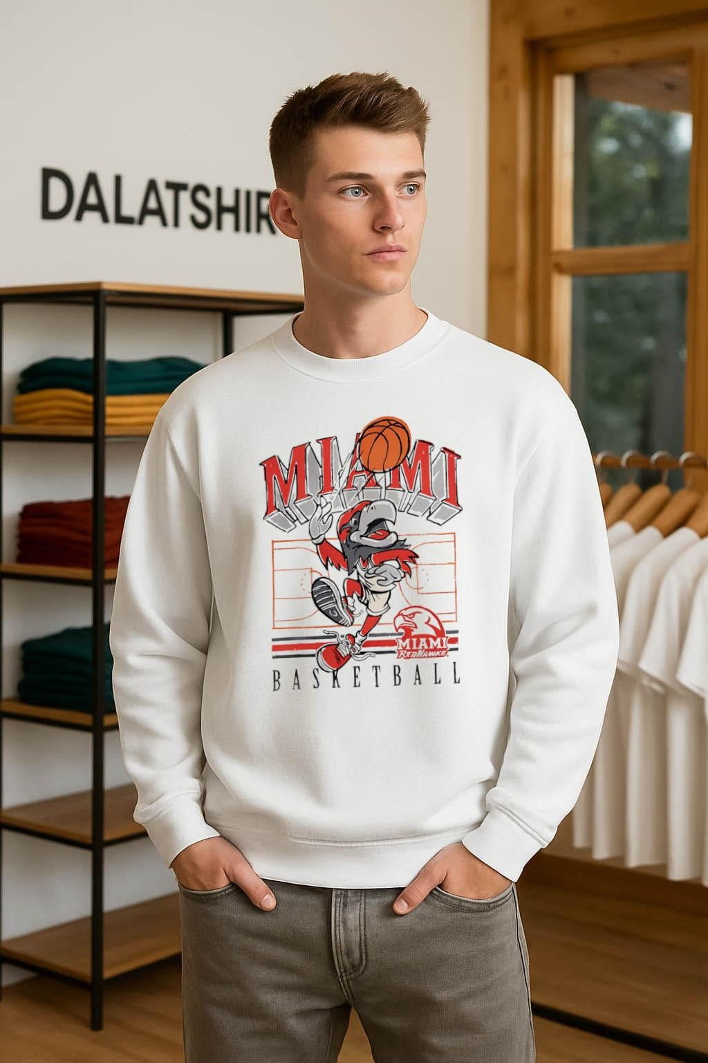Miami Basketball RedHawks shirt