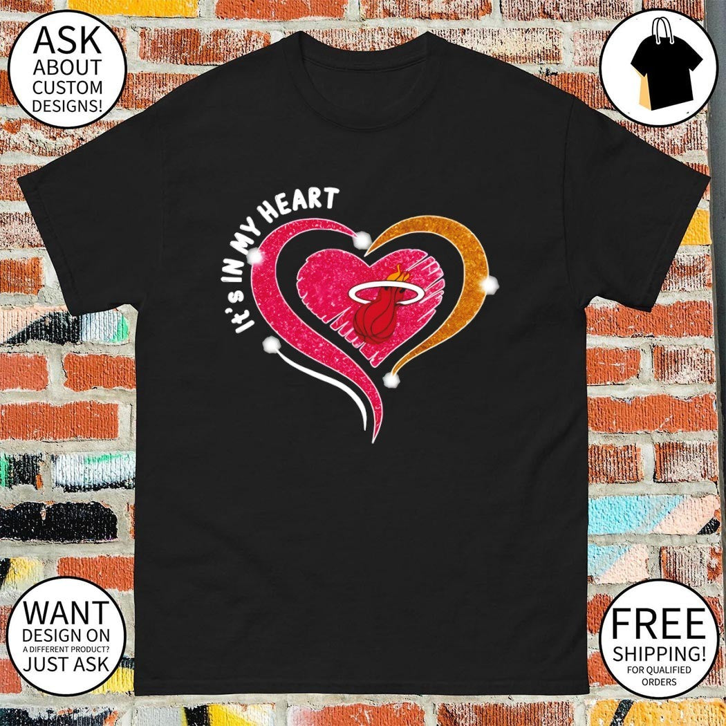 Miami Heat it’s in my Heart Basketball NBA 2026 shirt