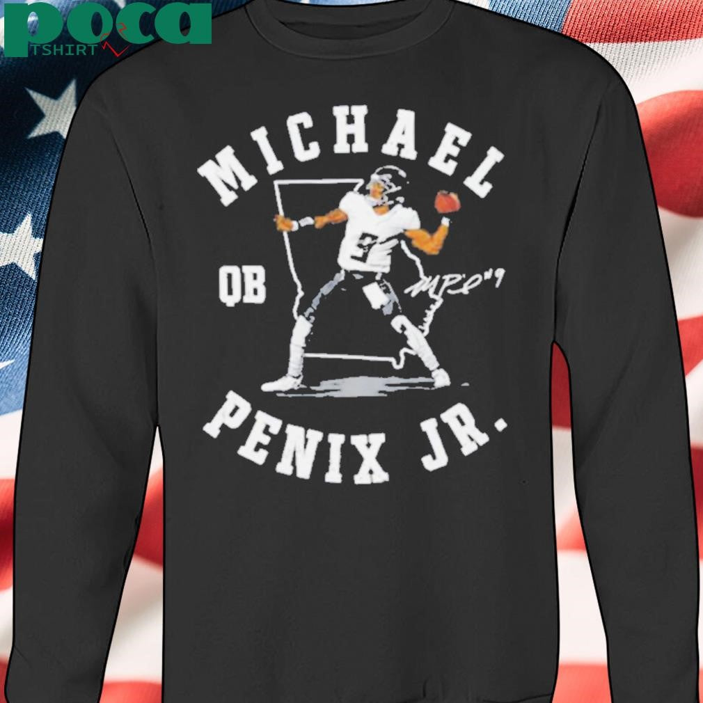 Michael Penix Jr. Atlanta Falcons Name Map Football Signature shirt