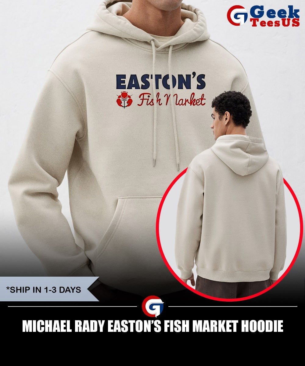 Michael Rady Easton’s Fish Market shirt
