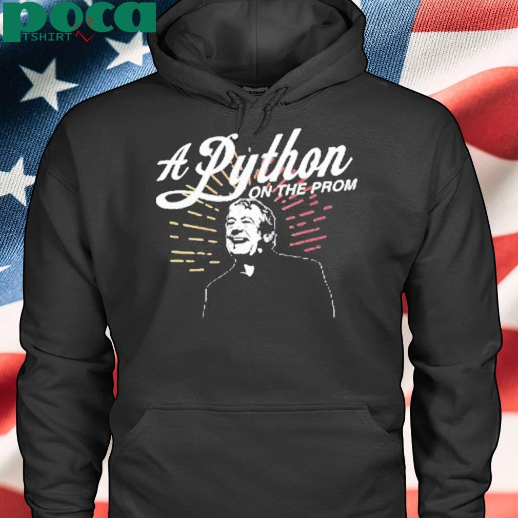 Michael Sheen Wearing A Python On The Prom Shirt