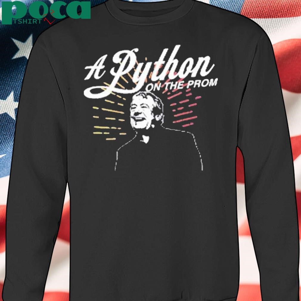 Michael Sheen Wearing A Python On The Prom Shirt