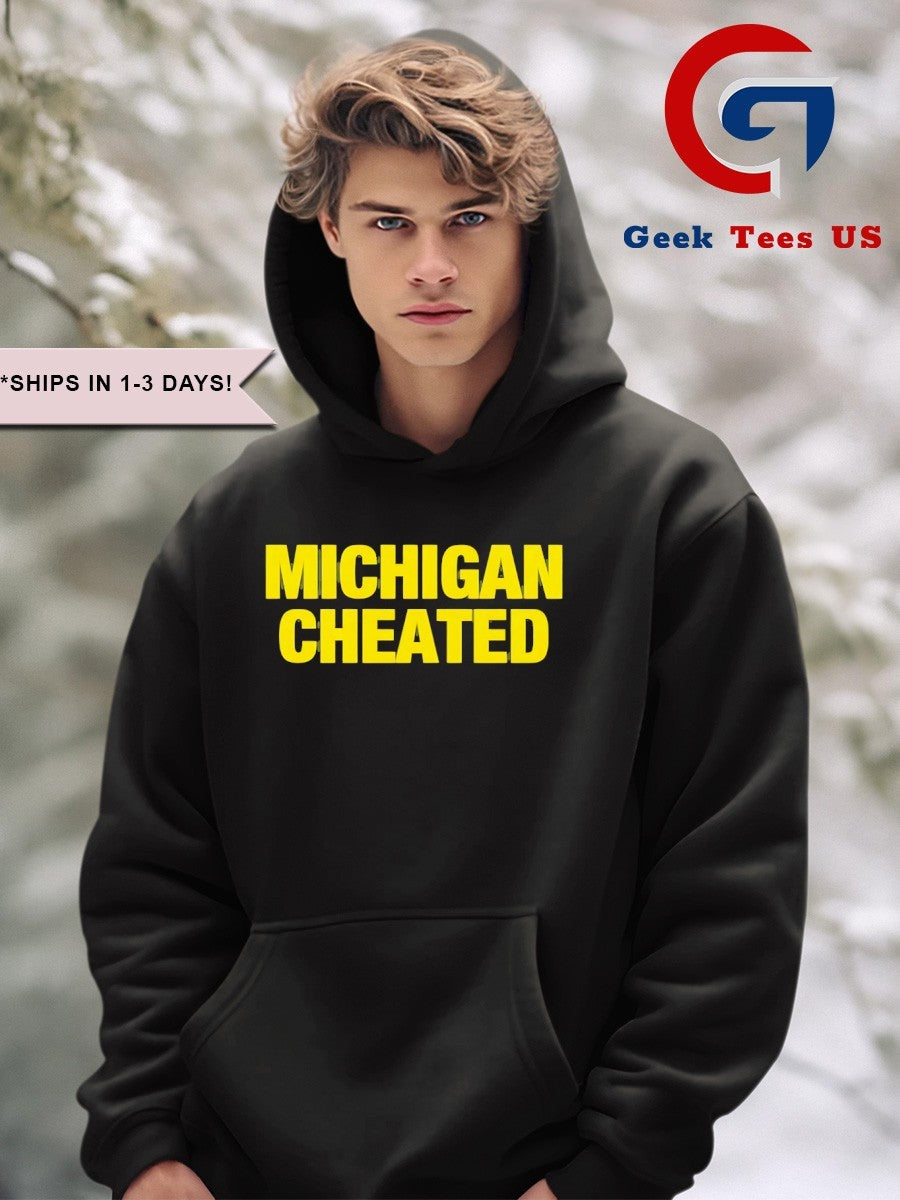 Michigan Cheated classic shirt