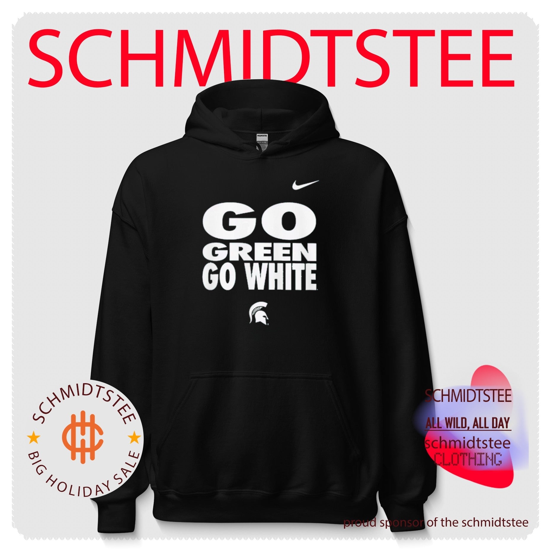 Michigan State Spartans Go Green Go White Slogan shirt