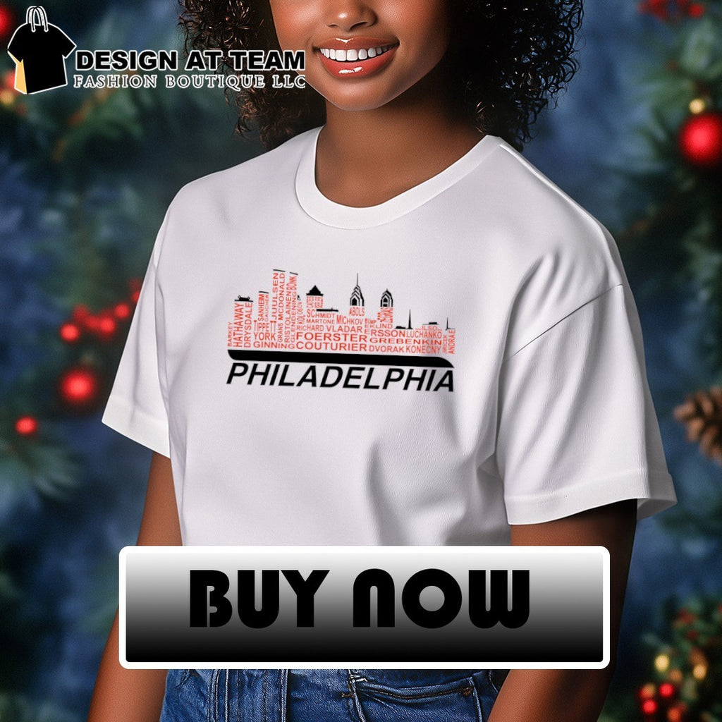 Michkov Couturier Foerster Konecny and Zegras Philadelphia Flyers Hockey shirt