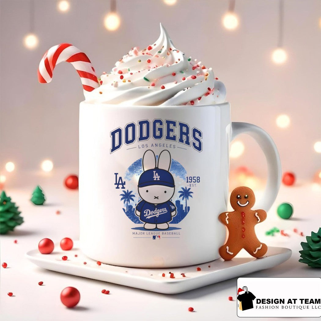 Miffy Los Angeles Dodgers MLB Baseball shirt