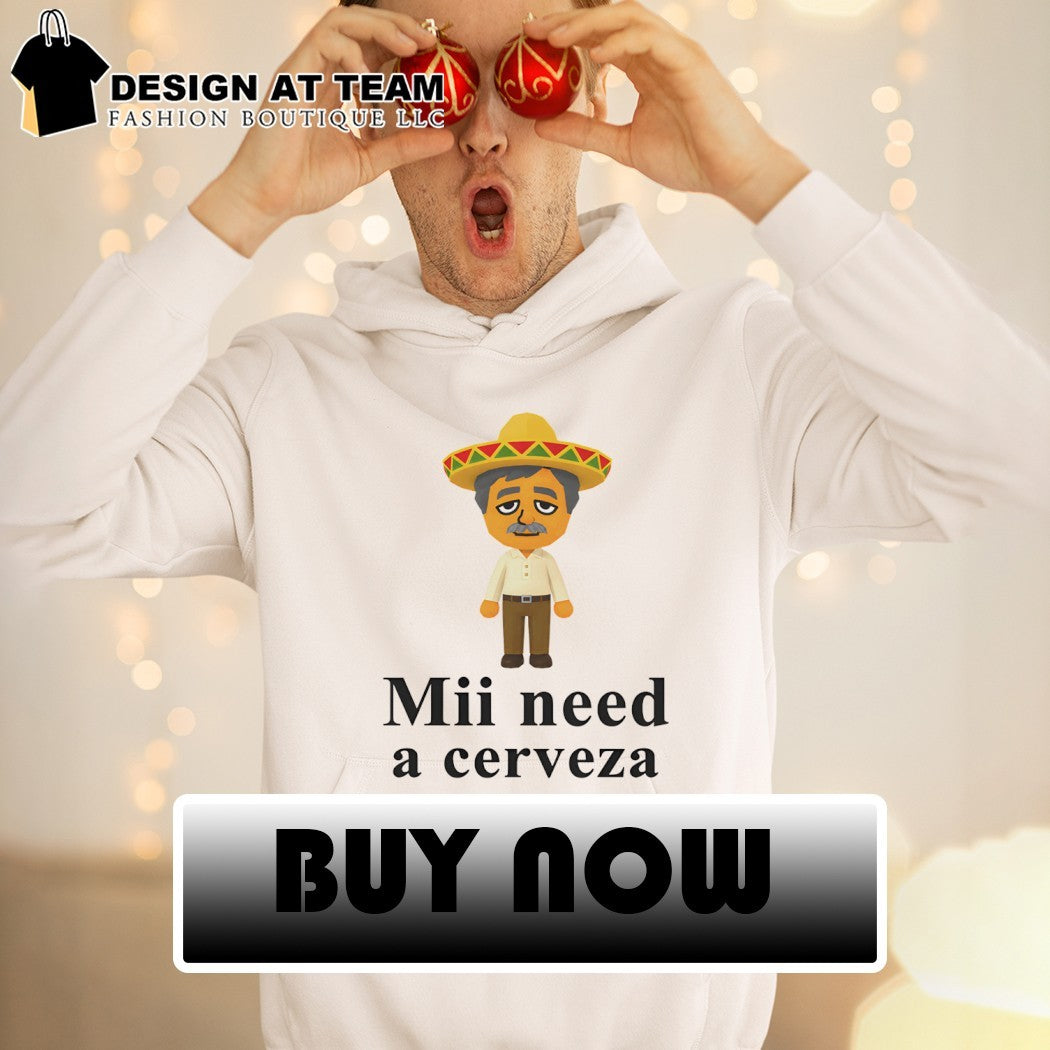 Mii Tomodachi Life Mexican beer lover Mii need a cerveza shirt