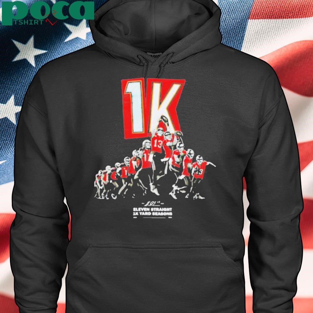 Mike Evans eleven straight 1k yard seasons shirt