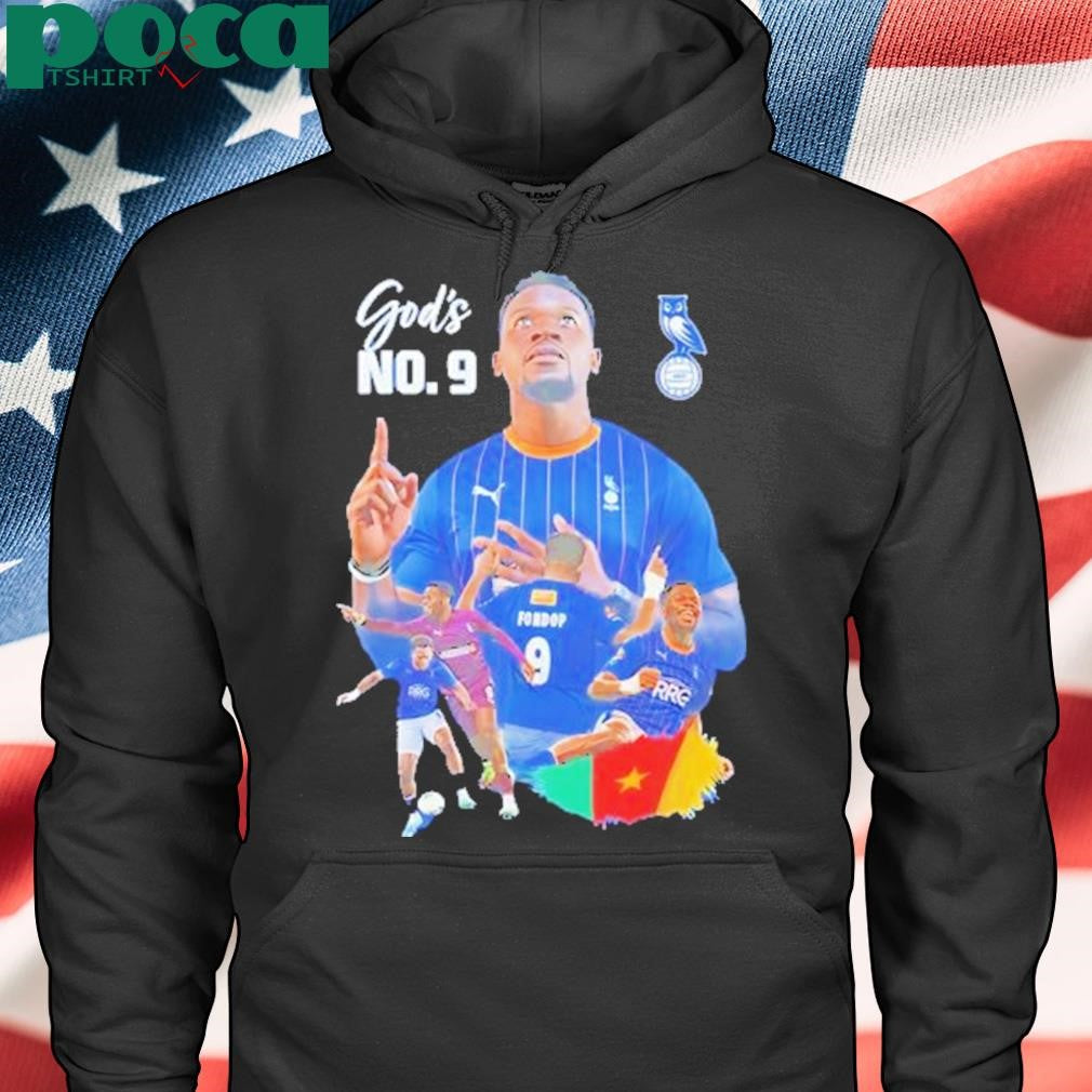 Mike Fondop Talom Gods No9 Oldham Athletic Afc Shirt