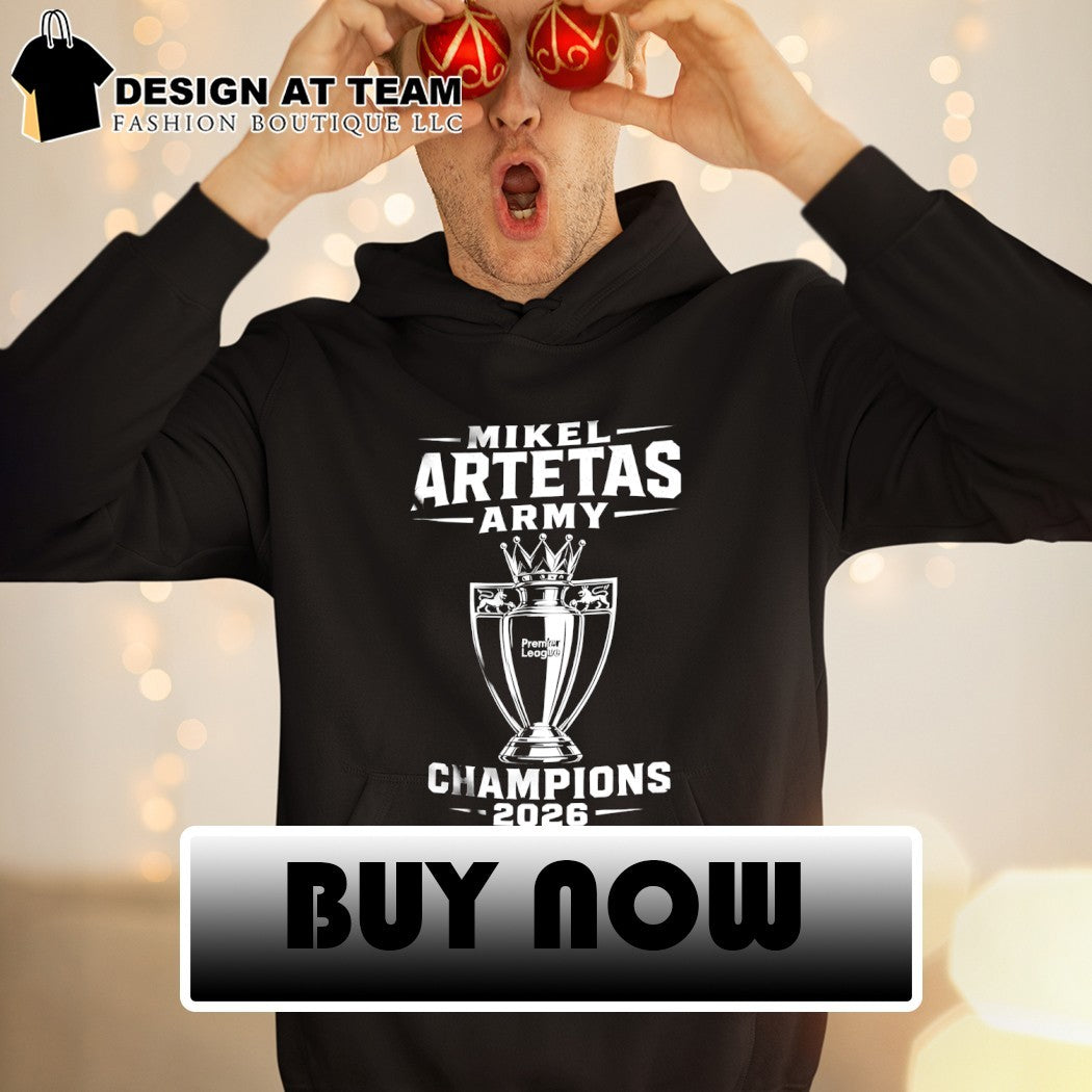 Mikel Arteta’s Army Champions Premier League 2025 2026 shirt