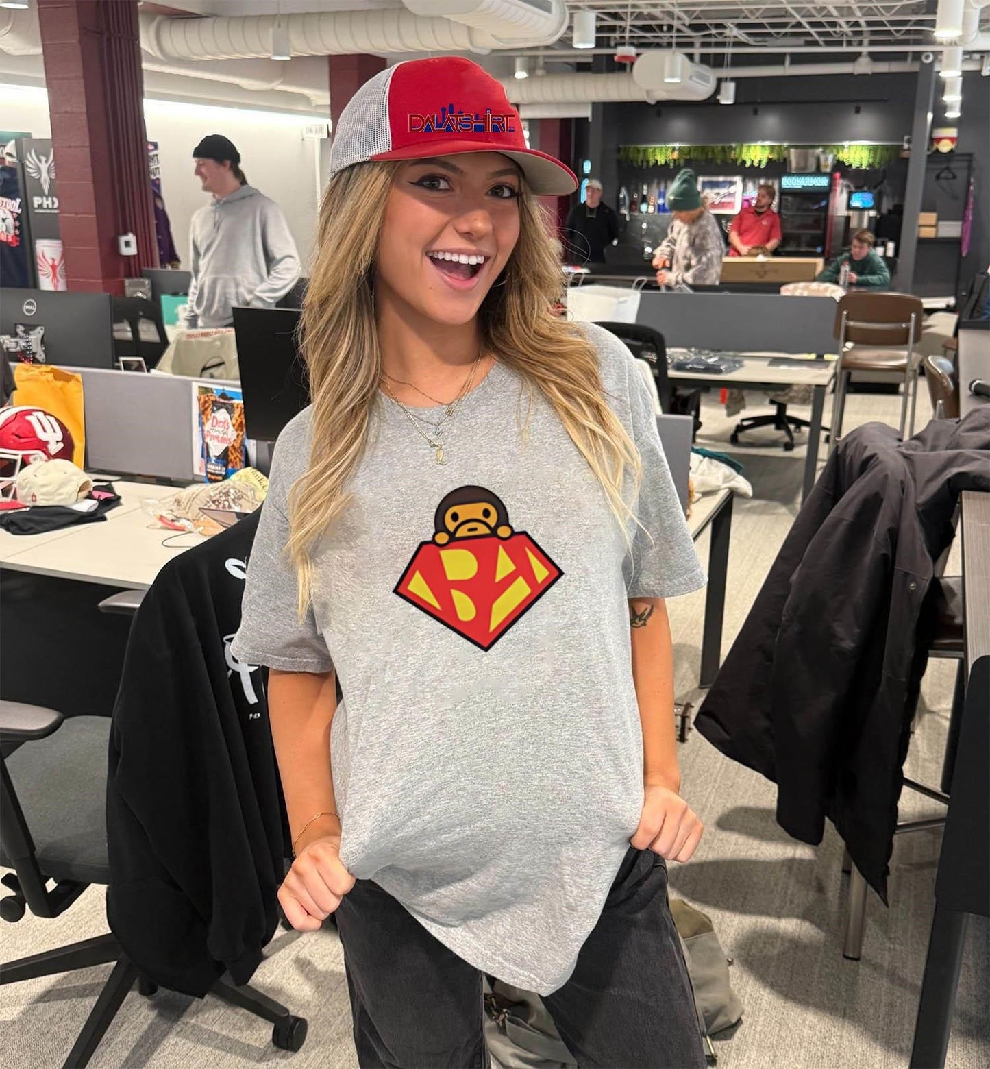 Milo Ape Bape Super Hero Logo shirt