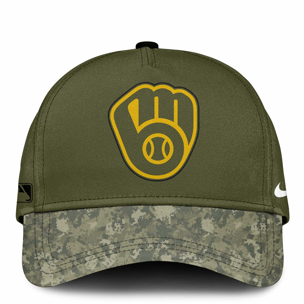Milwaukee Brewers MLB 250th anniversary US Army Jersey
