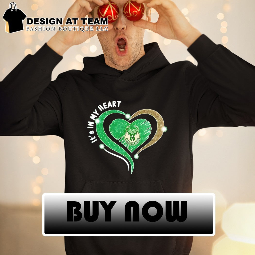 Milwaukee Bucks it’s in my Heart Basketball NBA 2026 shirt