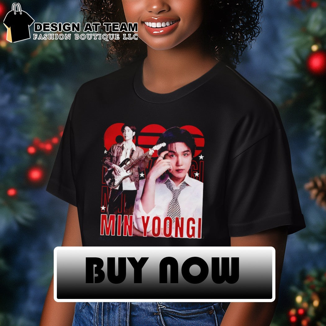 Min Yoongi Suga B.T.S Arirang Tour 2026 shirt