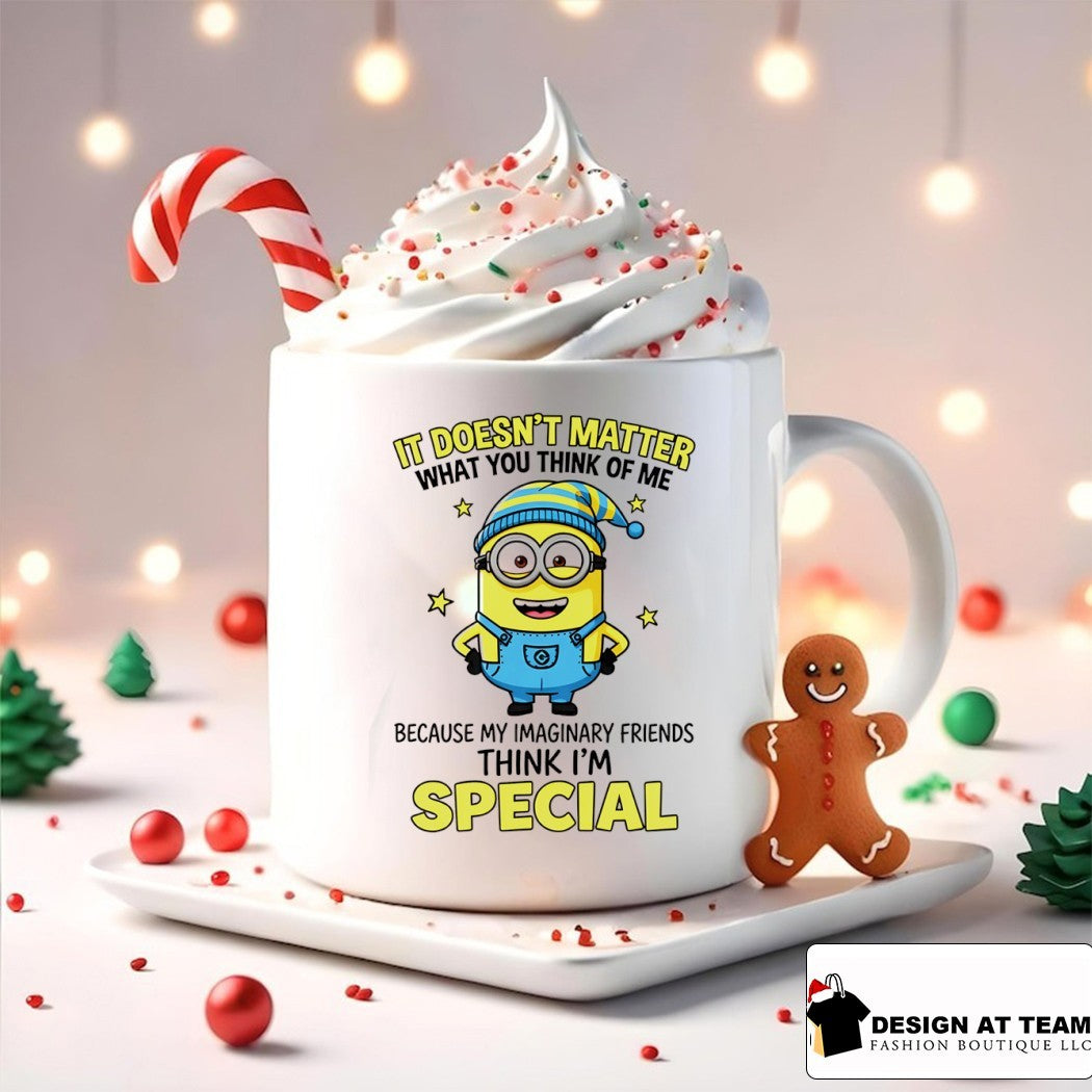 Minion it doesn’t what you think of me matter because my imaginary friends special shirt